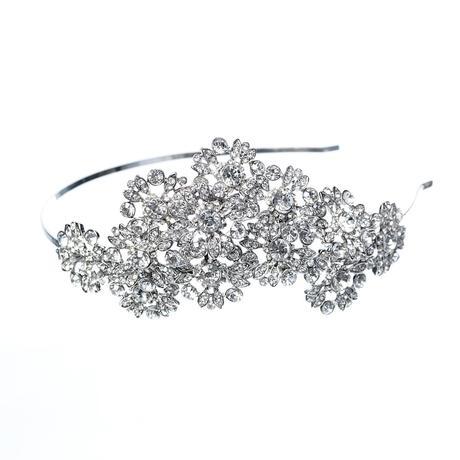 Azure Daisy Flo 13 piece Hairband Wedding Headpiece