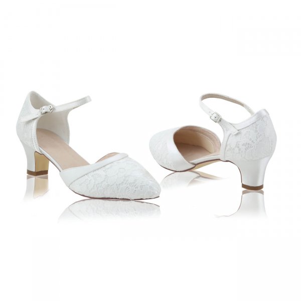 Perfect Bridal Ingrid Lace Bridal Shoe