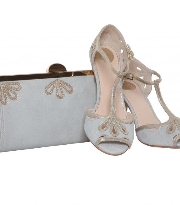 The perfect Bridal company Clutch Bag Sage-Blush-5