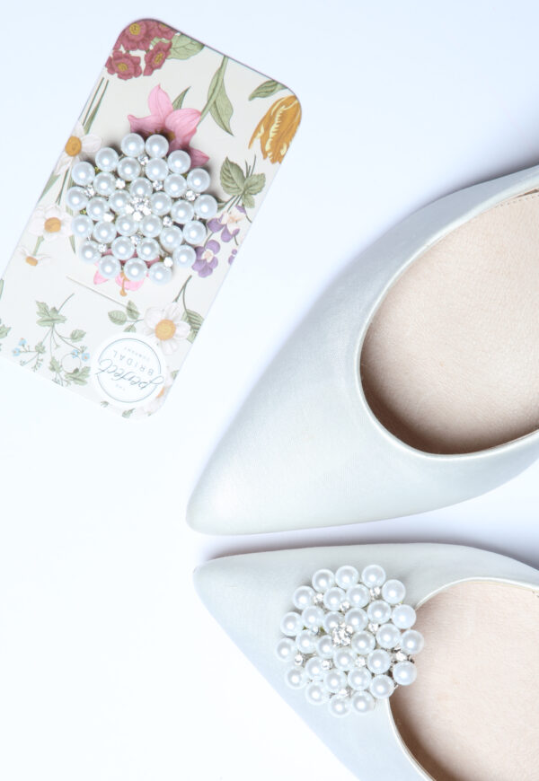The perfect Bridal company Guava Shoe Clip-1