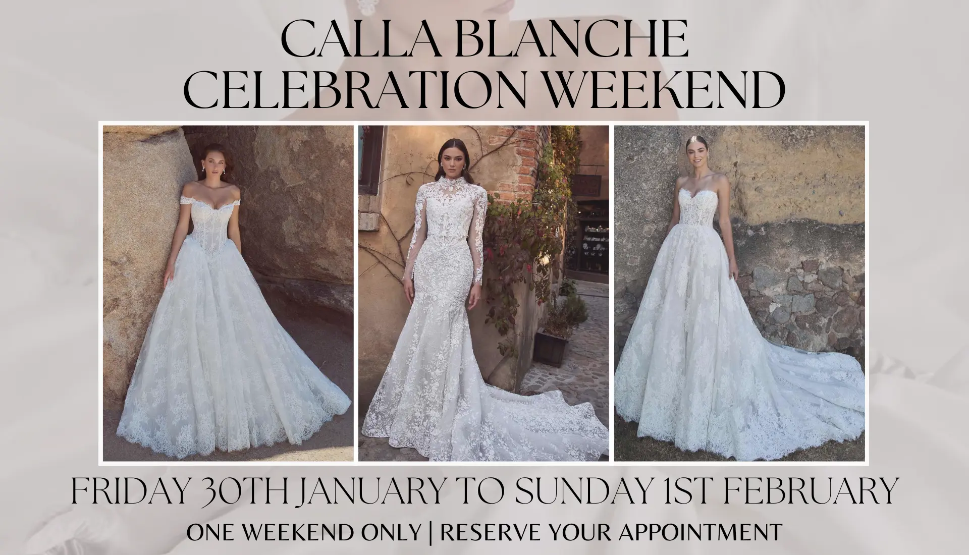 Calla Blanche Celebration Weekend